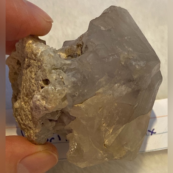 Natural purple fluorite on crystal matrix from Morocco-Updated photos added - Picture 7 of 16